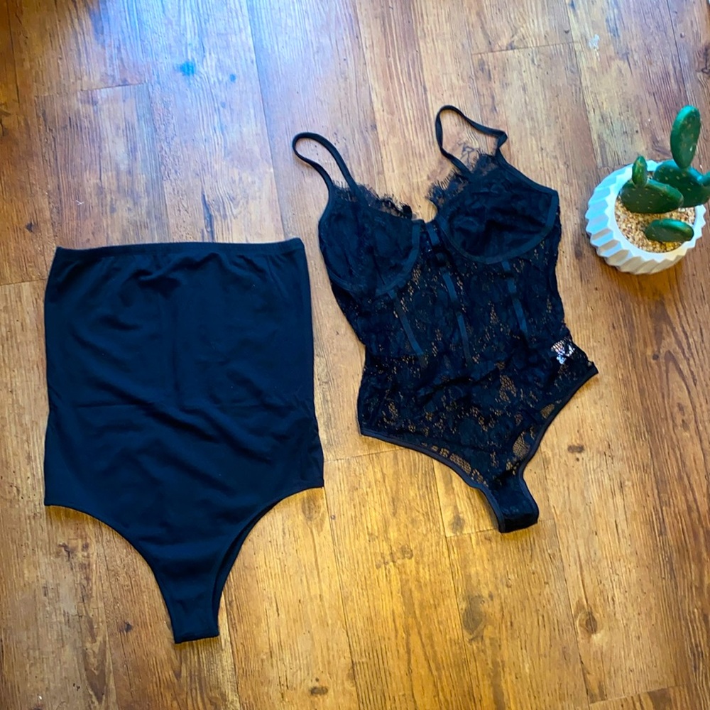 Black bodysuit bundle